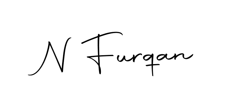 How to make N Furqan signature? Autography-DOLnW is a professional autograph style. Create handwritten signature for N Furqan name. N Furqan signature style 10 images and pictures png