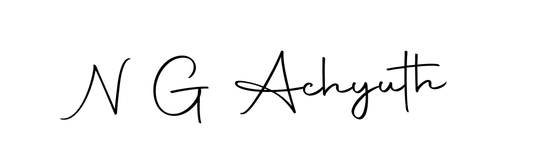 The best way (Autography-DOLnW) to make a short signature is to pick only two or three words in your name. The name N G Achyuth include a total of six letters. For converting this name. N G Achyuth signature style 10 images and pictures png