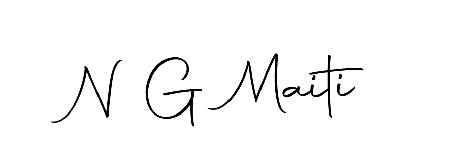 Also we have N G Maiti name is the best signature style. Create professional handwritten signature collection using Autography-DOLnW autograph style. N G Maiti signature style 10 images and pictures png