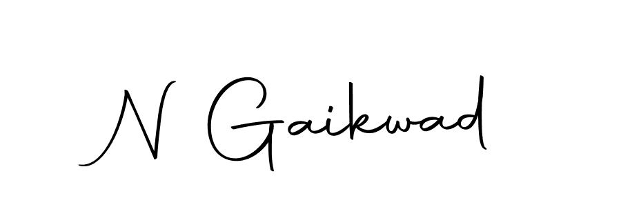 Make a short N Gaikwad signature style. Manage your documents anywhere anytime using Autography-DOLnW. Create and add eSignatures, submit forms, share and send files easily. N Gaikwad signature style 10 images and pictures png