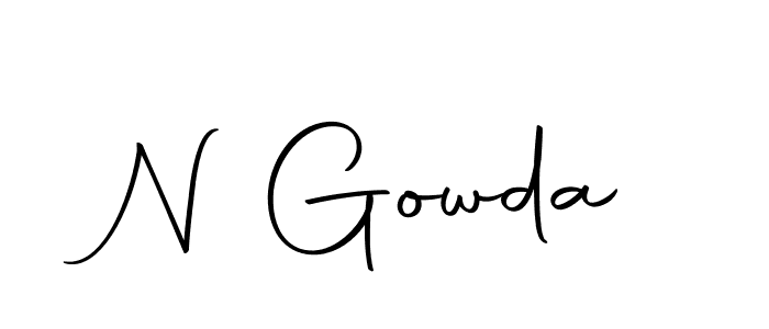 if you are searching for the best signature style for your name N Gowda. so please give up your signature search. here we have designed multiple signature styles  using Autography-DOLnW. N Gowda signature style 10 images and pictures png
