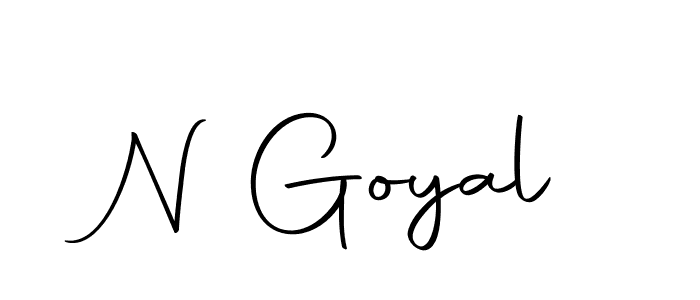 Make a beautiful signature design for name N Goyal. Use this online signature maker to create a handwritten signature for free. N Goyal signature style 10 images and pictures png
