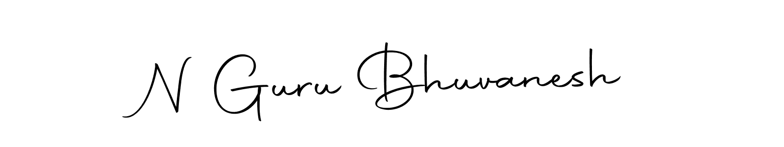 Best and Professional Signature Style for N Guru Bhuvanesh. Autography-DOLnW Best Signature Style Collection. N Guru Bhuvanesh signature style 10 images and pictures png