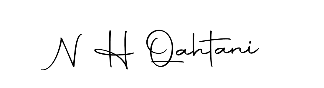 Design your own signature with our free online signature maker. With this signature software, you can create a handwritten (Autography-DOLnW) signature for name N H Qahtani. N H Qahtani signature style 10 images and pictures png