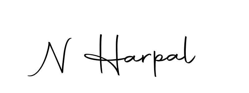 How to Draw N Harpal signature style? Autography-DOLnW is a latest design signature styles for name N Harpal. N Harpal signature style 10 images and pictures png