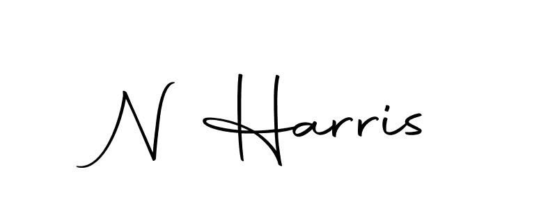 Make a beautiful signature design for name N Harris. With this signature (Autography-DOLnW) style, you can create a handwritten signature for free. N Harris signature style 10 images and pictures png