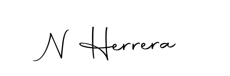 How to make N Herrera signature? Autography-DOLnW is a professional autograph style. Create handwritten signature for N Herrera name. N Herrera signature style 10 images and pictures png