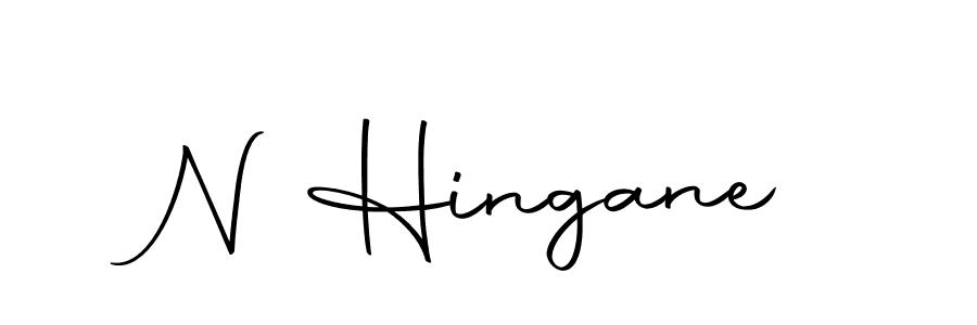 Here are the top 10 professional signature styles for the name N Hingane. These are the best autograph styles you can use for your name. N Hingane signature style 10 images and pictures png