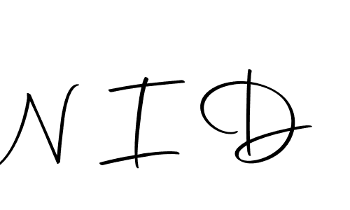 Use a signature maker to create a handwritten signature online. With this signature software, you can design (Autography-DOLnW) your own signature for name N I D. N I D signature style 10 images and pictures png