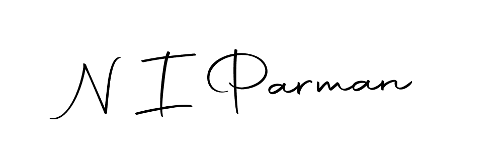 Best and Professional Signature Style for N I Parman. Autography-DOLnW Best Signature Style Collection. N I Parman signature style 10 images and pictures png