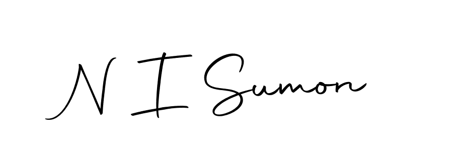 How to Draw N I Sumon signature style? Autography-DOLnW is a latest design signature styles for name N I Sumon. N I Sumon signature style 10 images and pictures png