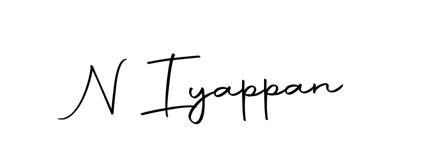 Make a beautiful signature design for name N Iyappan. Use this online signature maker to create a handwritten signature for free. N Iyappan signature style 10 images and pictures png