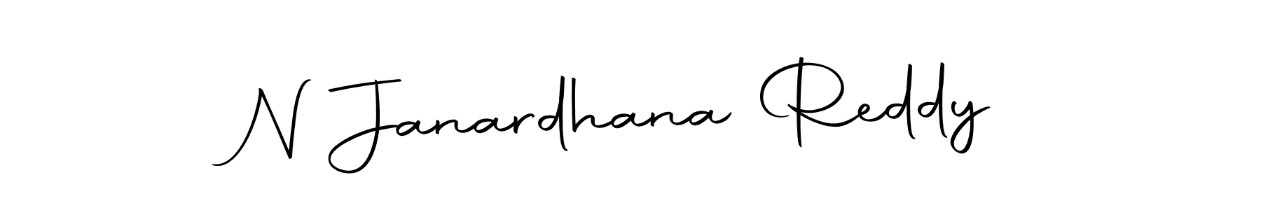 Design your own signature with our free online signature maker. With this signature software, you can create a handwritten (Autography-DOLnW) signature for name N Janardhana Reddy. N Janardhana Reddy signature style 10 images and pictures png