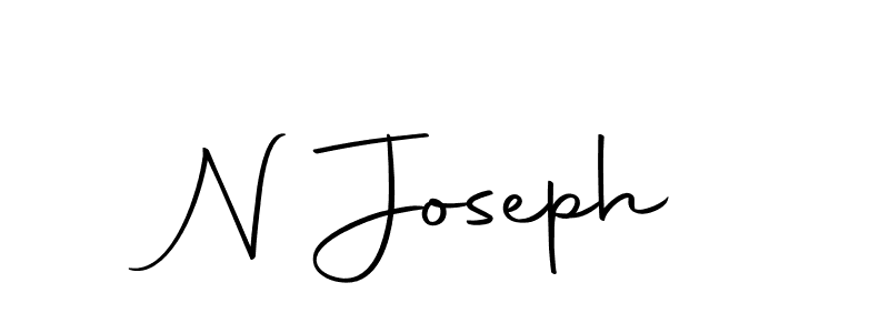 How to make N Joseph signature? Autography-DOLnW is a professional autograph style. Create handwritten signature for N Joseph name. N Joseph signature style 10 images and pictures png