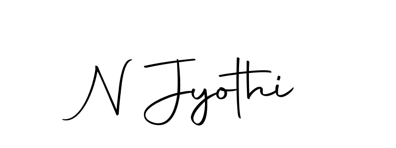 Make a beautiful signature design for name N Jyothi. Use this online signature maker to create a handwritten signature for free. N Jyothi signature style 10 images and pictures png