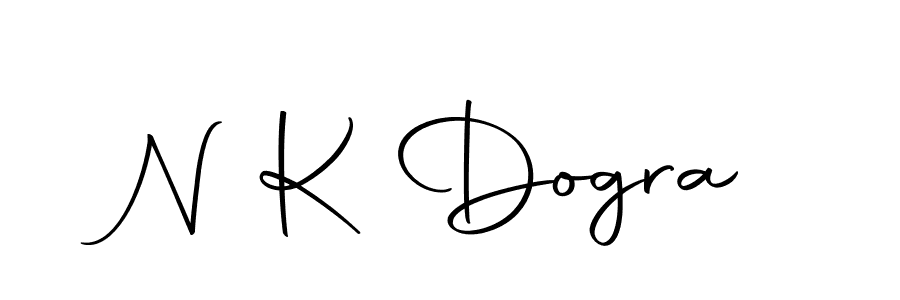 Create a beautiful signature design for name N K Dogra. With this signature (Autography-DOLnW) fonts, you can make a handwritten signature for free. N K Dogra signature style 10 images and pictures png