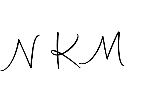 Also we have N K M name is the best signature style. Create professional handwritten signature collection using Autography-DOLnW autograph style. N K M signature style 10 images and pictures png