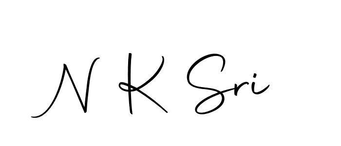 Use a signature maker to create a handwritten signature online. With this signature software, you can design (Autography-DOLnW) your own signature for name N K Sri. N K Sri signature style 10 images and pictures png