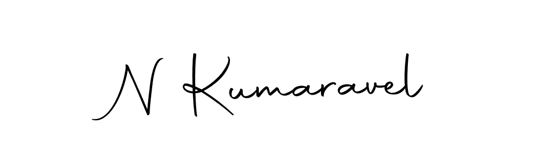 Create a beautiful signature design for name N Kumaravel. With this signature (Autography-DOLnW) fonts, you can make a handwritten signature for free. N Kumaravel signature style 10 images and pictures png