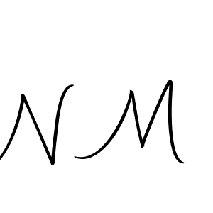 The best way (Autography-DOLnW) to make a short signature is to pick only two or three words in your name. The name N M include a total of six letters. For converting this name. N M signature style 10 images and pictures png