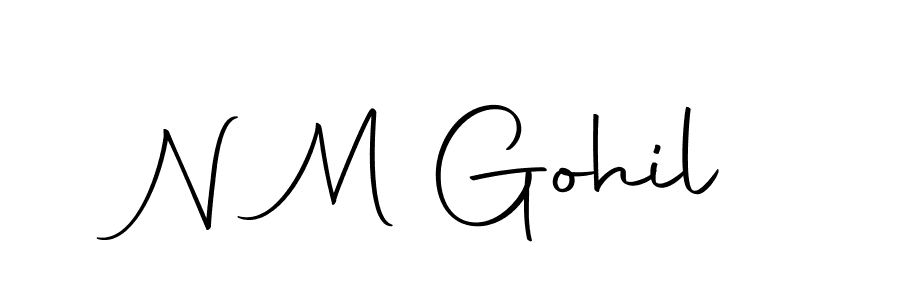 It looks lik you need a new signature style for name N M Gohil. Design unique handwritten (Autography-DOLnW) signature with our free signature maker in just a few clicks. N M Gohil signature style 10 images and pictures png