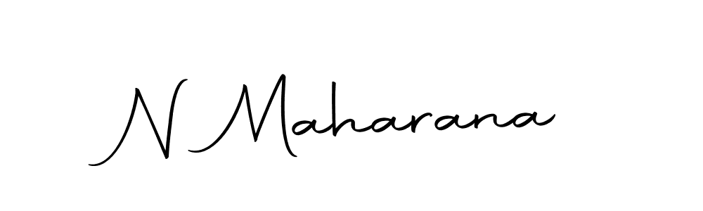 Make a beautiful signature design for name N Maharana. With this signature (Autography-DOLnW) style, you can create a handwritten signature for free. N Maharana signature style 10 images and pictures png