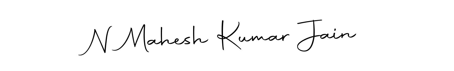How to make N Mahesh Kumar Jain signature? Autography-DOLnW is a professional autograph style. Create handwritten signature for N Mahesh Kumar Jain name. N Mahesh Kumar Jain signature style 10 images and pictures png