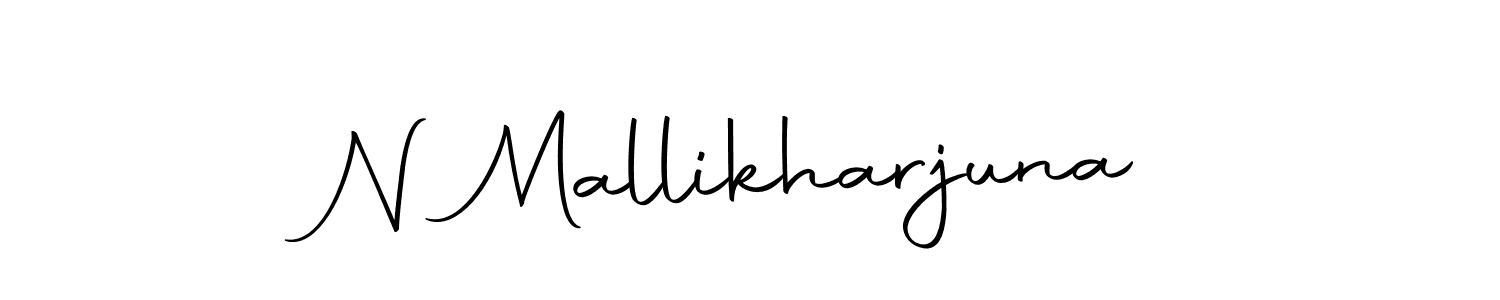 The best way (Autography-DOLnW) to make a short signature is to pick only two or three words in your name. The name N Mallikharjuna include a total of six letters. For converting this name. N Mallikharjuna signature style 10 images and pictures png