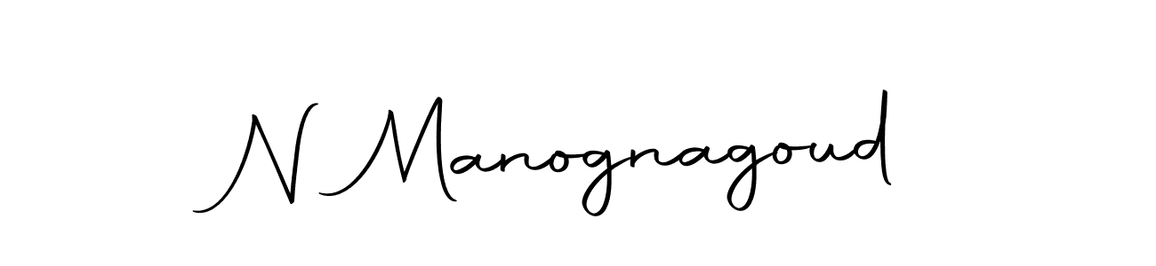 Design your own signature with our free online signature maker. With this signature software, you can create a handwritten (Autography-DOLnW) signature for name N Manognagoud. N Manognagoud signature style 10 images and pictures png