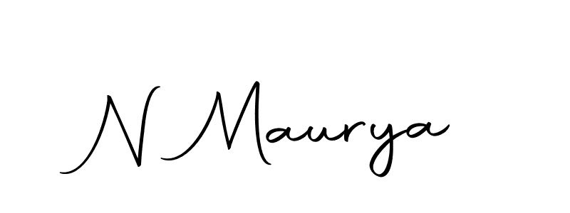 Here are the top 10 professional signature styles for the name N Maurya. These are the best autograph styles you can use for your name. N Maurya signature style 10 images and pictures png