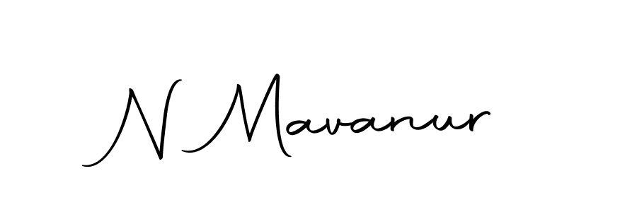 Make a beautiful signature design for name N Mavanur. With this signature (Autography-DOLnW) style, you can create a handwritten signature for free. N Mavanur signature style 10 images and pictures png