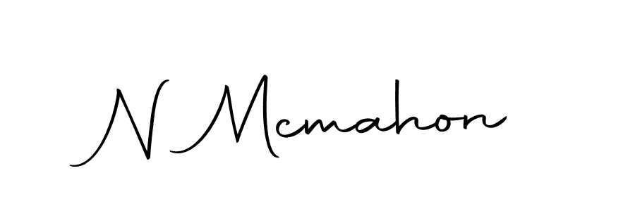 Use a signature maker to create a handwritten signature online. With this signature software, you can design (Autography-DOLnW) your own signature for name N Mcmahon. N Mcmahon signature style 10 images and pictures png