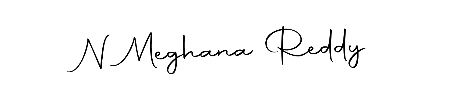 Autography-DOLnW is a professional signature style that is perfect for those who want to add a touch of class to their signature. It is also a great choice for those who want to make their signature more unique. Get N Meghana Reddy name to fancy signature for free. N Meghana Reddy signature style 10 images and pictures png