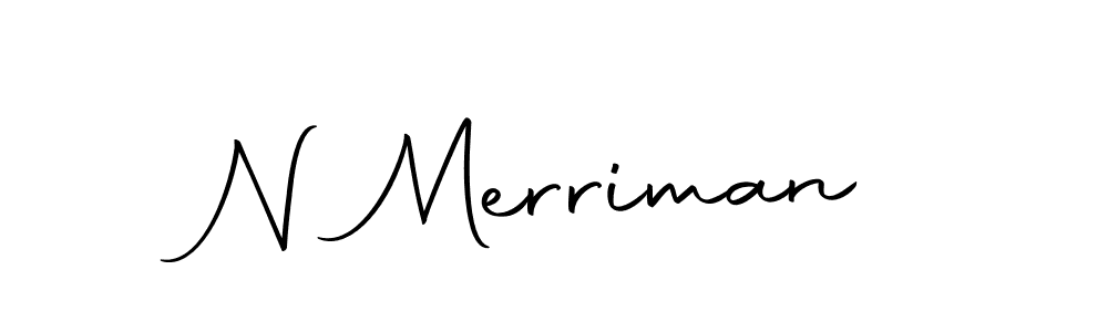 Make a beautiful signature design for name N Merriman. Use this online signature maker to create a handwritten signature for free. N Merriman signature style 10 images and pictures png