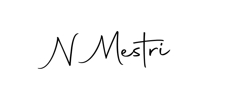 Use a signature maker to create a handwritten signature online. With this signature software, you can design (Autography-DOLnW) your own signature for name N Mestri. N Mestri signature style 10 images and pictures png