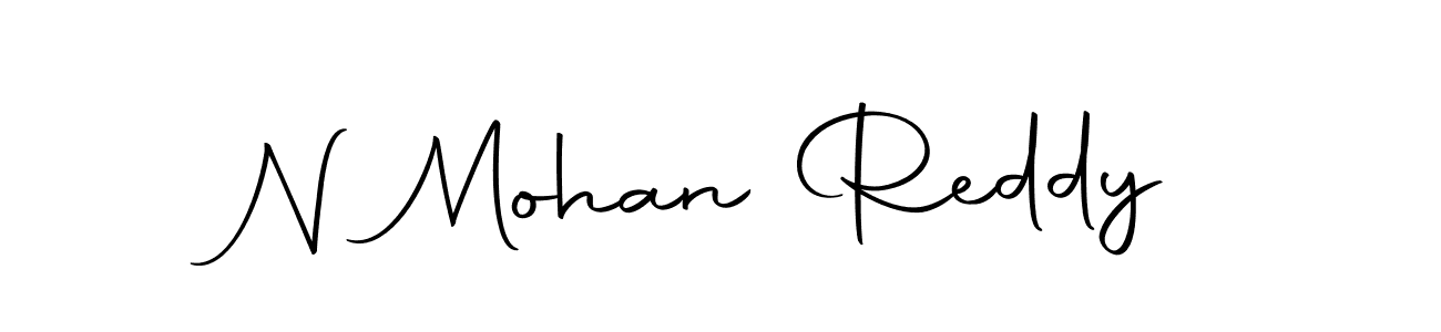N Mohan Reddy stylish signature style. Best Handwritten Sign (Autography-DOLnW) for my name. Handwritten Signature Collection Ideas for my name N Mohan Reddy. N Mohan Reddy signature style 10 images and pictures png