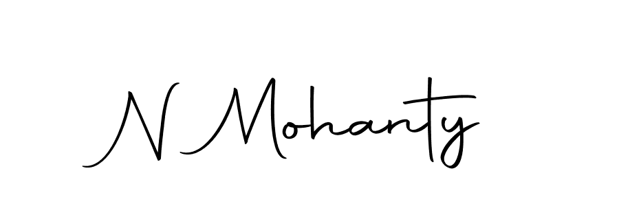 The best way (Autography-DOLnW) to make a short signature is to pick only two or three words in your name. The name N Mohanty include a total of six letters. For converting this name. N Mohanty signature style 10 images and pictures png