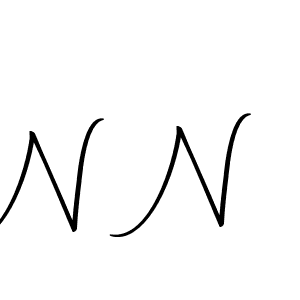 Make a beautiful signature design for name N N. Use this online signature maker to create a handwritten signature for free. N N signature style 10 images and pictures png