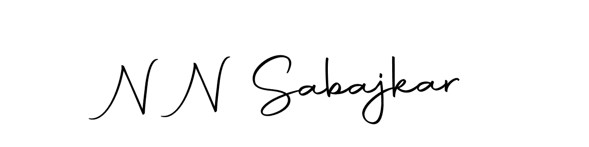 Once you've used our free online signature maker to create your best signature Autography-DOLnW style, it's time to enjoy all of the benefits that N N Sabajkar name signing documents. N N Sabajkar signature style 10 images and pictures png