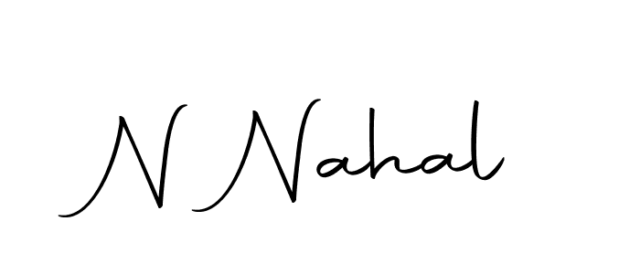 Use a signature maker to create a handwritten signature online. With this signature software, you can design (Autography-DOLnW) your own signature for name N Nahal. N Nahal signature style 10 images and pictures png