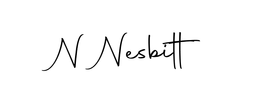 Autography-DOLnW is a professional signature style that is perfect for those who want to add a touch of class to their signature. It is also a great choice for those who want to make their signature more unique. Get N Nesbitt name to fancy signature for free. N Nesbitt signature style 10 images and pictures png