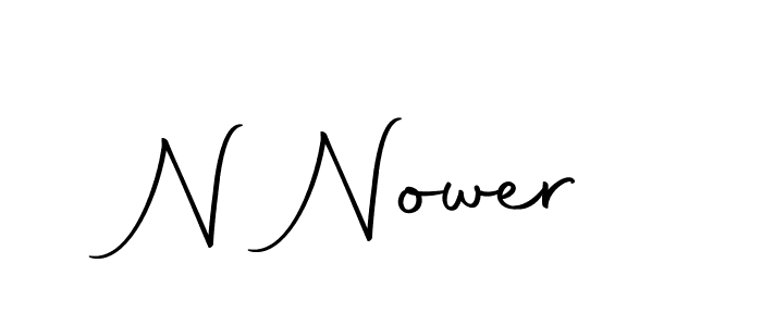N Nower stylish signature style. Best Handwritten Sign (Autography-DOLnW) for my name. Handwritten Signature Collection Ideas for my name N Nower. N Nower signature style 10 images and pictures png