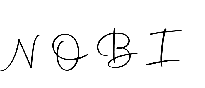 You should practise on your own different ways (Autography-DOLnW) to write your name (N O B I) in signature. don't let someone else do it for you. N O B I signature style 10 images and pictures png
