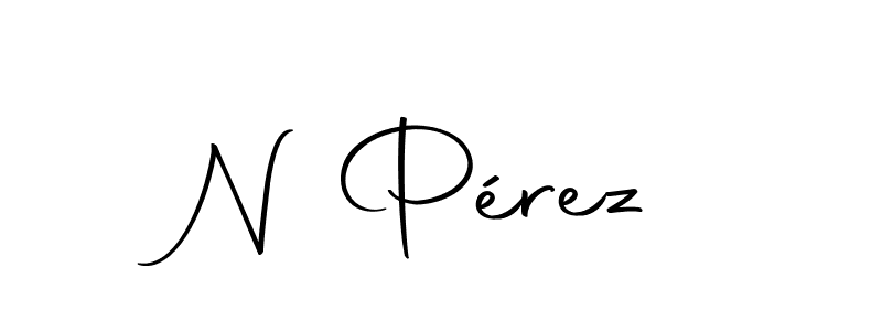 Make a short N Pérez signature style. Manage your documents anywhere anytime using Autography-DOLnW. Create and add eSignatures, submit forms, share and send files easily. N Pérez signature style 10 images and pictures png