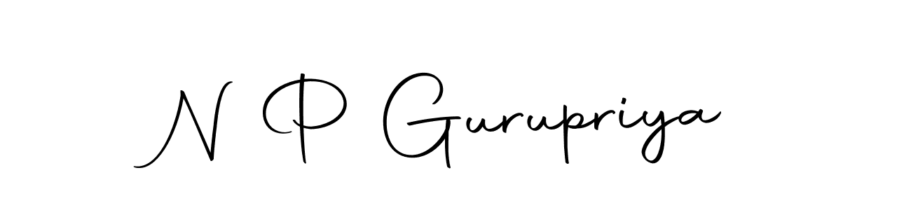 Check out images of Autograph of N P Gurupriya name. Actor N P Gurupriya Signature Style. Autography-DOLnW is a professional sign style online. N P Gurupriya signature style 10 images and pictures png