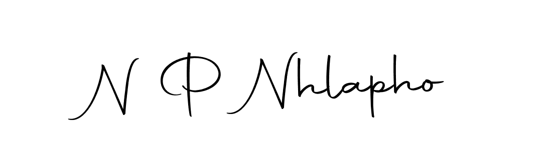 Make a beautiful signature design for name N P Nhlapho. With this signature (Autography-DOLnW) style, you can create a handwritten signature for free. N P Nhlapho signature style 10 images and pictures png