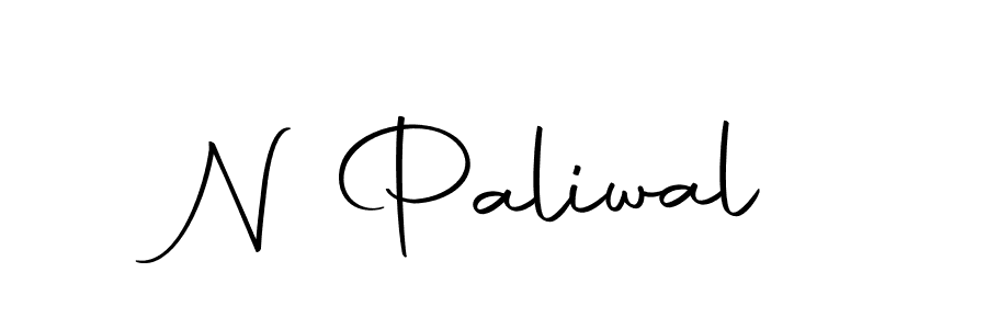 Make a beautiful signature design for name N Paliwal. With this signature (Autography-DOLnW) style, you can create a handwritten signature for free. N Paliwal signature style 10 images and pictures png