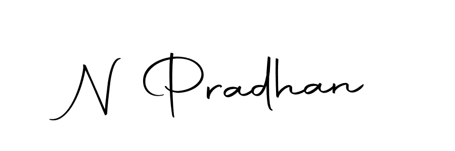 The best way (Autography-DOLnW) to make a short signature is to pick only two or three words in your name. The name N Pradhan include a total of six letters. For converting this name. N Pradhan signature style 10 images and pictures png