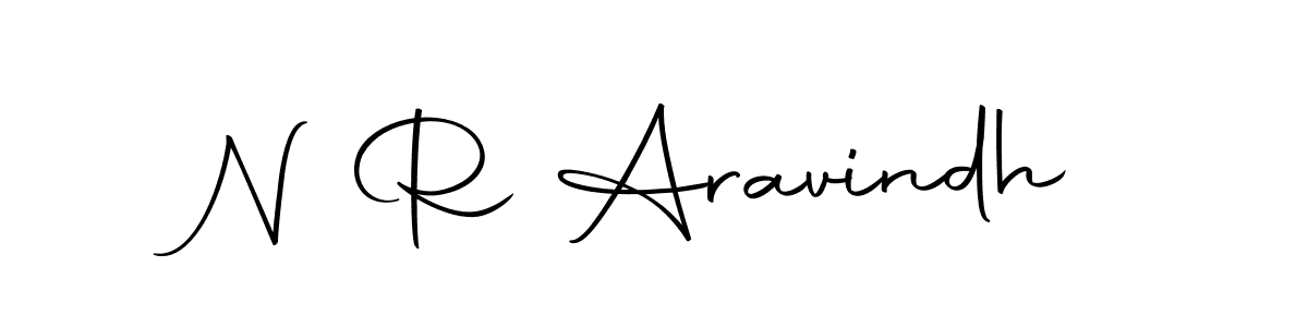 You should practise on your own different ways (Autography-DOLnW) to write your name (N R Aravindh) in signature. don't let someone else do it for you. N R Aravindh signature style 10 images and pictures png