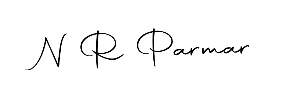 You should practise on your own different ways (Autography-DOLnW) to write your name (N R Parmar) in signature. don't let someone else do it for you. N R Parmar signature style 10 images and pictures png